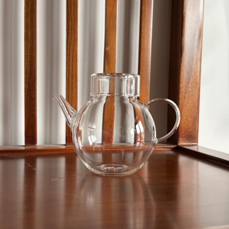 ZISIZ Mini High Borosilicate Glass Gongfu Teapot