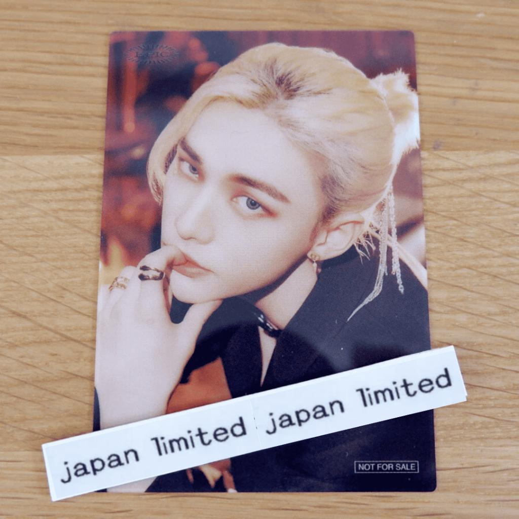 STRAY KIDS JAPAN CIRCUS OFFICIAL PHOTO CARD A B STANDARD FC ver. TOWER RECORDS HMV FC UNIT STAY