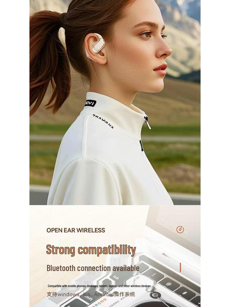 Cross-border M115 Noise-Canceling Ear-hook Bluetooth Headset