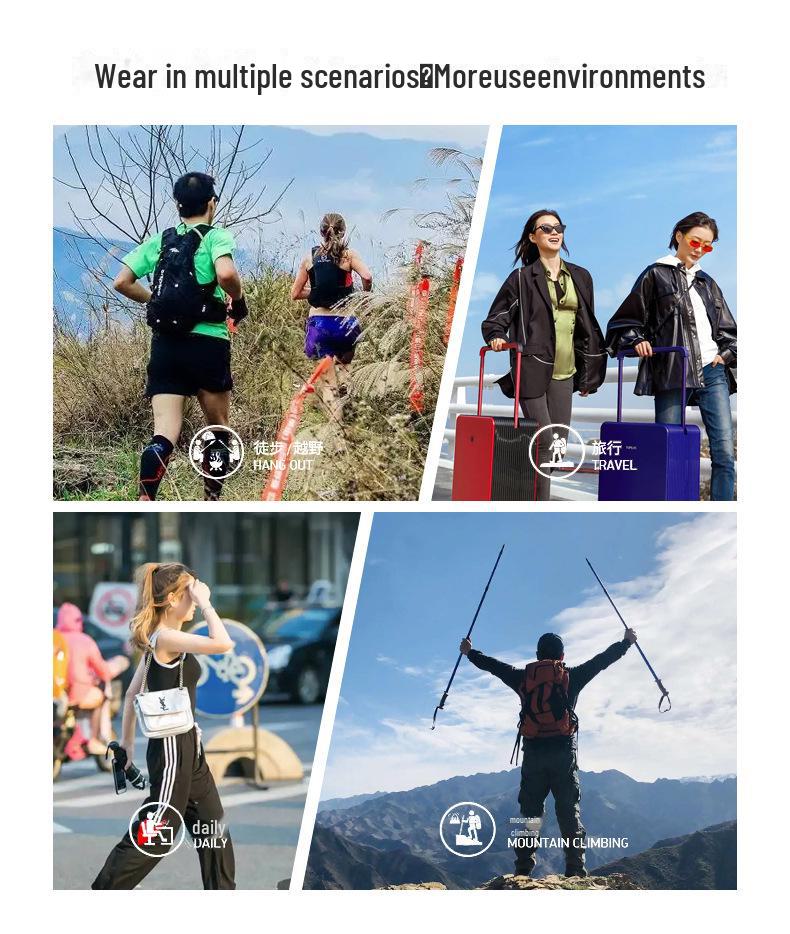 Große Outdoor-Wanderschuhe - Atmungsaktiv, Lässig, Mesh-Schuhe für kurze Reisen für Männer & Frauen