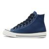 Converse Chuck Taylor High Throwback Navy Vintage White Red Unisex Sneakers Blue A18104C