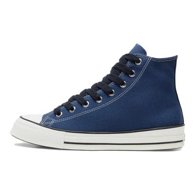Chuck Taylor High Throwback Bleu Marine Blanc Vintage Rouge Baskets Unisexes Bleues A18104C