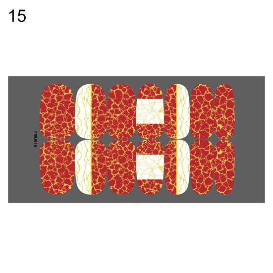 Leuchtende Halloween-Nagelfolien in lebendigen Farben. Modische Nagelkunst. Leicht zu bedienende, selbstklebende Maniküre-Nagelfolien.