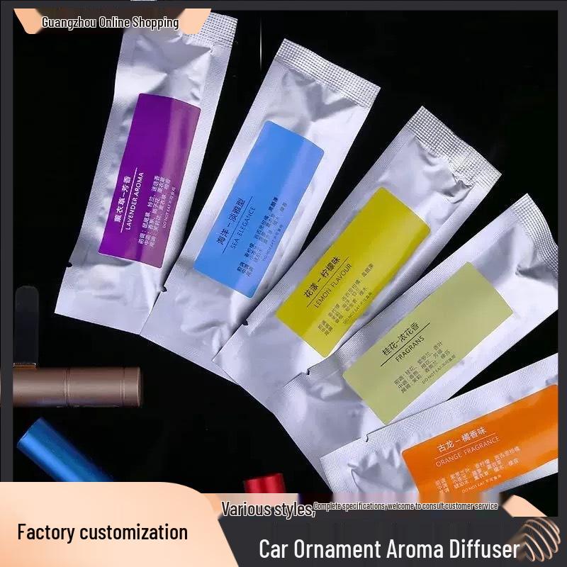 Car Aromatherapy Stick Refills: Scented Sheets for Interior Air Outlets