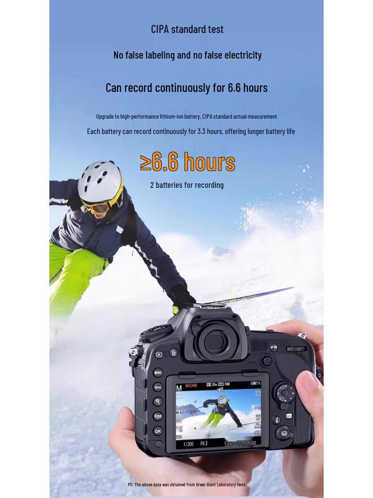 Green Giant Nikon EN-EL15C Camera Battery & Charger for Z5, Z6, Z6ii, Z7, and Z8 Models