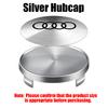2026 4Pcs 60/63/68mm Car Wheel Center HubCap Rim Cover Auto Huncaps For 4YGYE C7 C6 C5 B5 B6 B7B8 Q5 Q7 TT A1 A3 A4 A5 RS3 Accessories