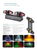 Rotating Beam DJ Light: Four-Head Effect for KTV & Stage