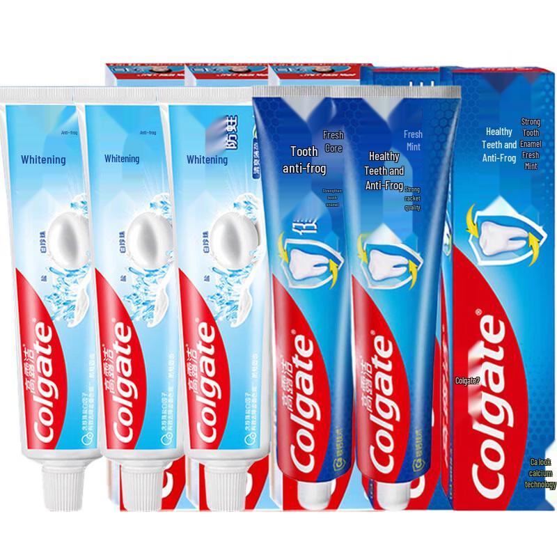 Colgate Whitening & Fresh Mint Toothpaste Family Pack 700g