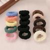 5Pcs/Set Thickened Hair Ties Women's High Horse Tail Hair Bands Rubber Bands Elastic Hair Ropes Durable Hair Ties Accessories