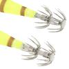 Squid Hook Intensive Luminous Stainless Steel Cuttlefish Jig Polishing Double Row Fishing Bait