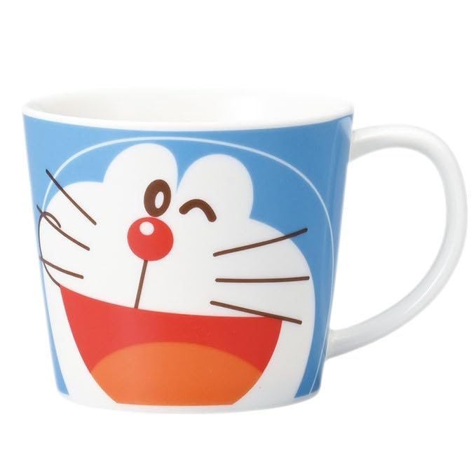 Nippon Tosai Doraemon Dorami Face Pair Mug Set &