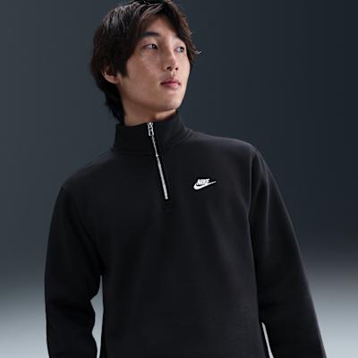 Nike Sportswear Club Men s 1/2 Zip Fleece Top S