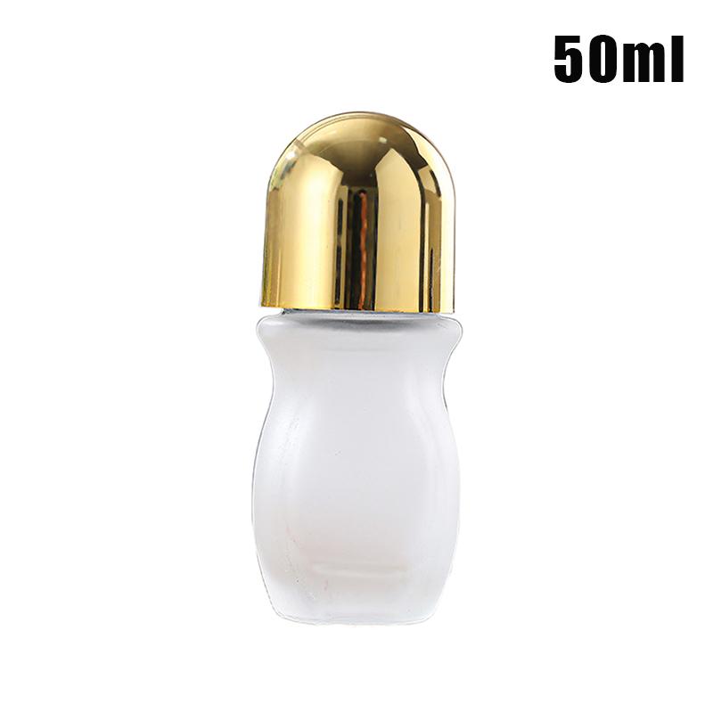 Essential Oil Roller Bottle Empty Refillable Clear Glass Roller Bottle Perfume With Roller Travel Cosmetic Container Cosmetic