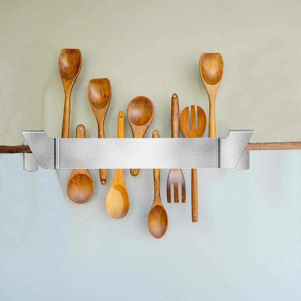 BBQ Spatula Rack  Stainless Steel Griddle Spatula Holder, Barbecue Tool Hold Rack Griddle Accessories For Flat Top Griddle And Other Grill Griddles