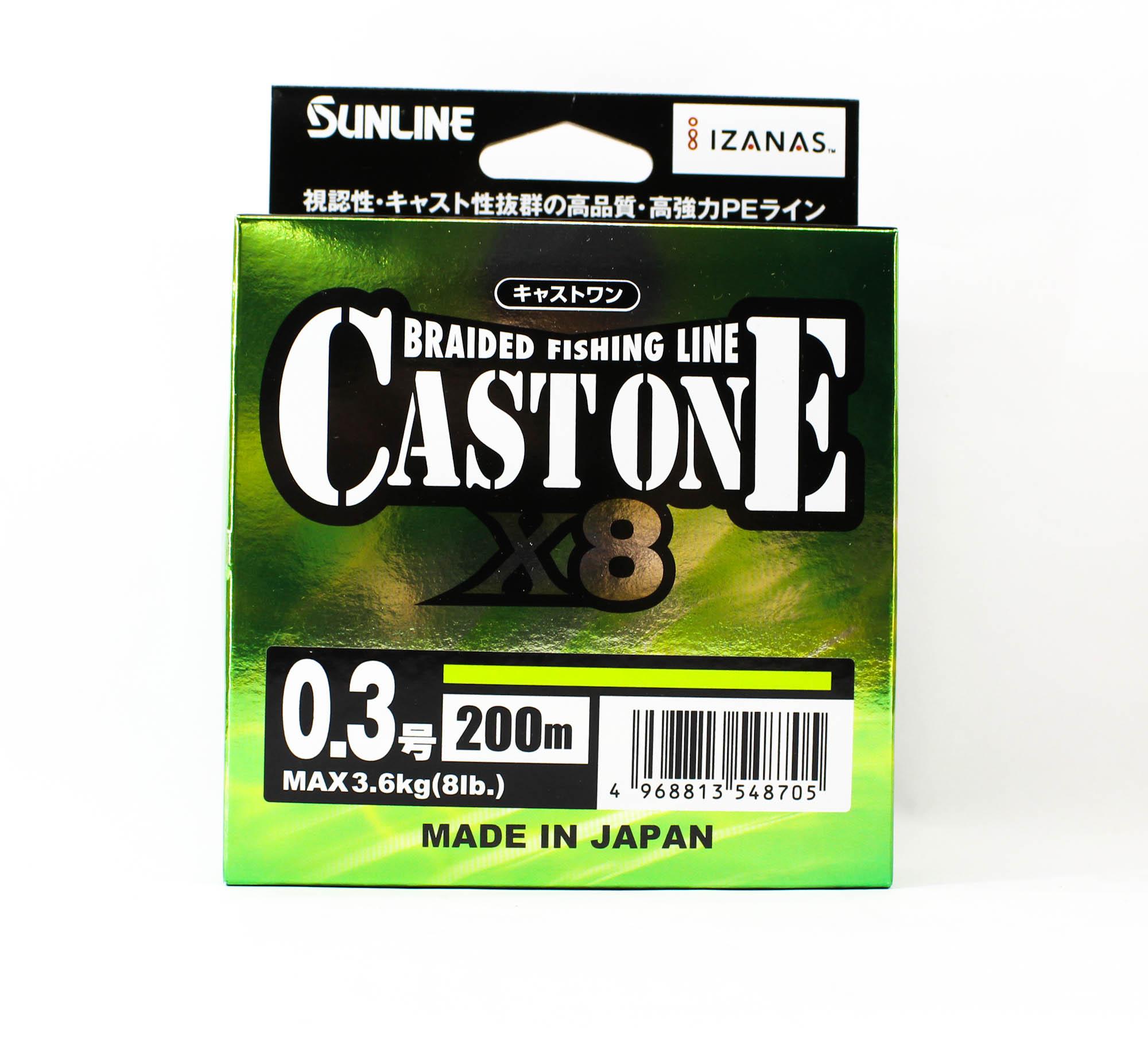 

Sunline Плетеный шнур X8 Cast One HG 200М П.Э 0.3 5lb Светло-зеленый (8705) светло-зеленый