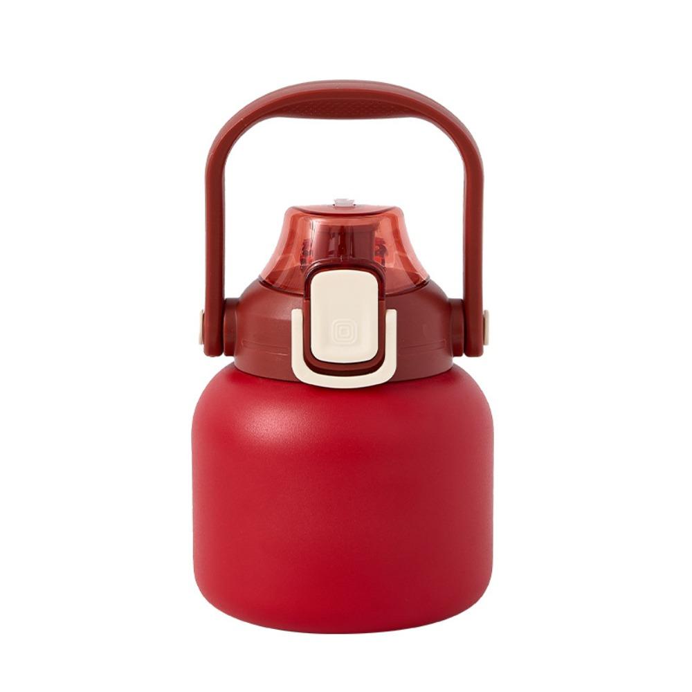 

Large Capacity Big Belly Thermal Cup 304 Stainless Steel Insulated Cup Leakproof Water Cup Outdoor 600ml червоний