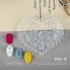 1Pcs 3D Bow Tie Nail Art Heart Shape Silicone Mold Star  Shape Mold Templates Gel Print Stencils Manicure Decoration