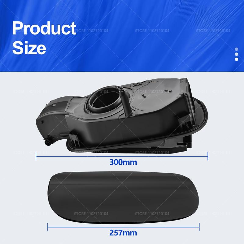 For 2015- W205 Mercedes-Benz C300 C400 C450 AMG Exterior Fuel Tank Cap Cover Assembly 2056304404 2057570106