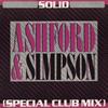 12inch Record ASHFORD  SIMPSON  Solid Special Club Mix 12CL345 Capitol Records 1984 UK SoulFunk Used