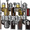Kids Toys Medieval Military Figures Imperial Forbidden Army Knight Legion Ancient Soldier Suits Building Blocks Model Gifts