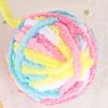 Cat Plush Chew Toy Ball Durable Interactive Play Toy Multiple Colors Random Cat Teasing Ball For Kittens Pet Teething Relief