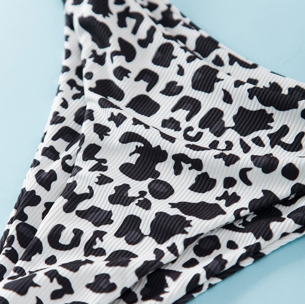 Women Diamond Decoration Bikini Set Push Up Swimsuit Beachwear Padded Swimwear