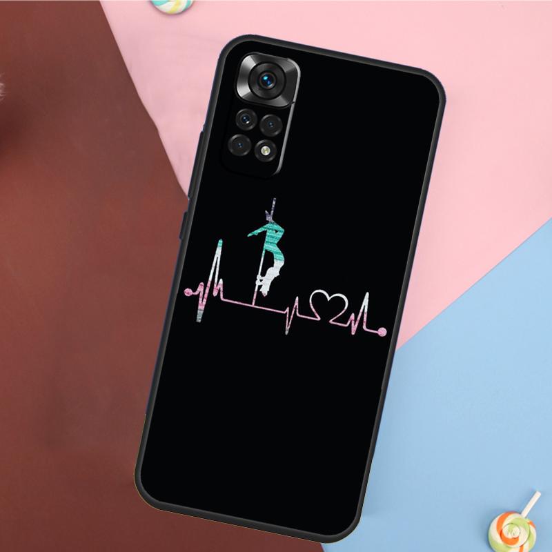 Pole Dance Dancing Fitness Cover For Xiaomi Redmi Note 14 13 Pro 12 11 9 10 9S 10S 11S 12S Redmi 14C 10C 12C 13C Case