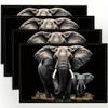 Printed Festival Party Placemats: Stain-Proof, Heat-Resistant Table Decoration