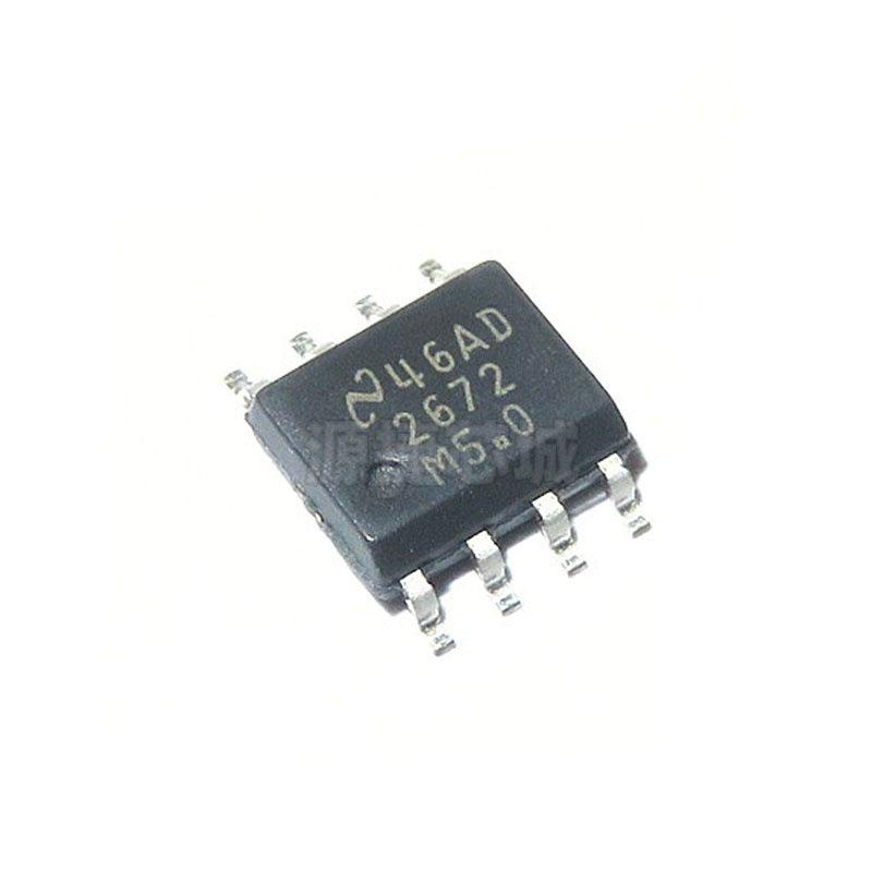 LM2672MX-5.0 SOIC-8 High Efficiency Step-Down Voltage Regulator, Screen Printed 2672M5.0, Original & Genuine.