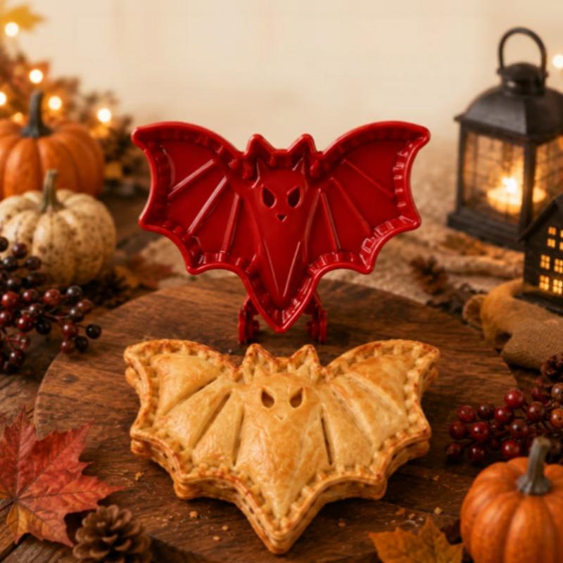 Halloween Mini Hand Pie Molds Baking Supplies 8 Shapes Food Grade Dough Press Cutter,Halloween Baking Supplies