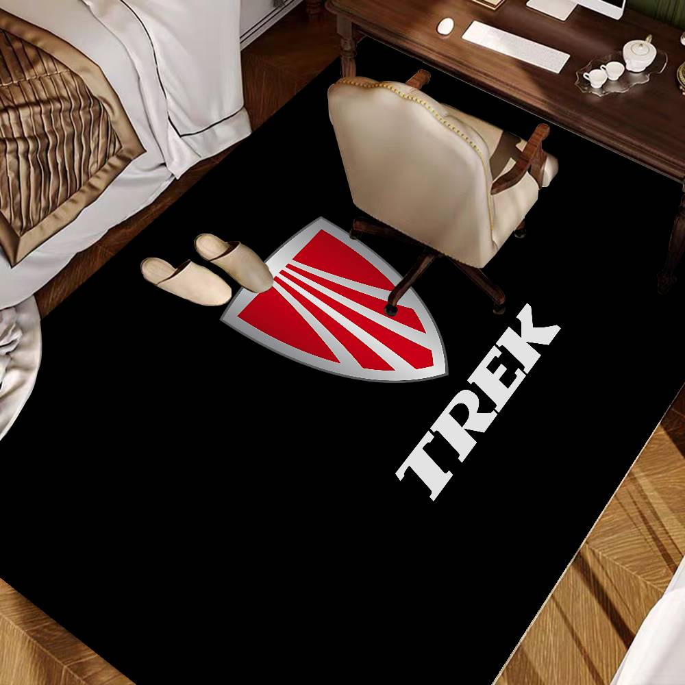 T-TREKS Bicycle Floor Mat Rectangle Anti-slip Home Soft Badmat Front Door Indoor Outdoor Mat Hotel Decor Mat