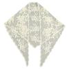 Lace Head Scarf for Women and Girls Hair Scarf Embroidered Lace Triangle Scarf Elegant Scarf Shawl Head Accessories