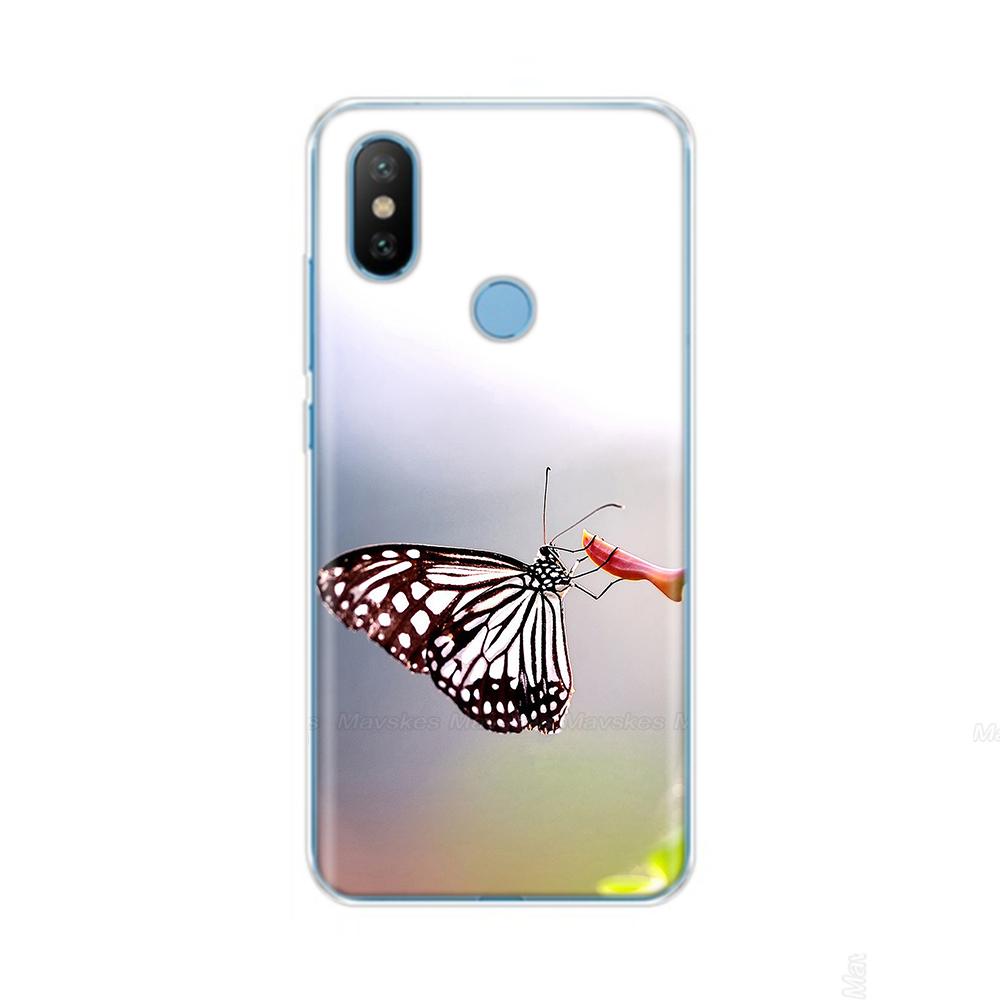 For Xiaomi Mi A2 Case Cover for Xiaomi Mi A2 Lite Transparent TPU Silicone Phone Case on Xiomi MiA2 MiA Mi A 2 lite Fundas Coque