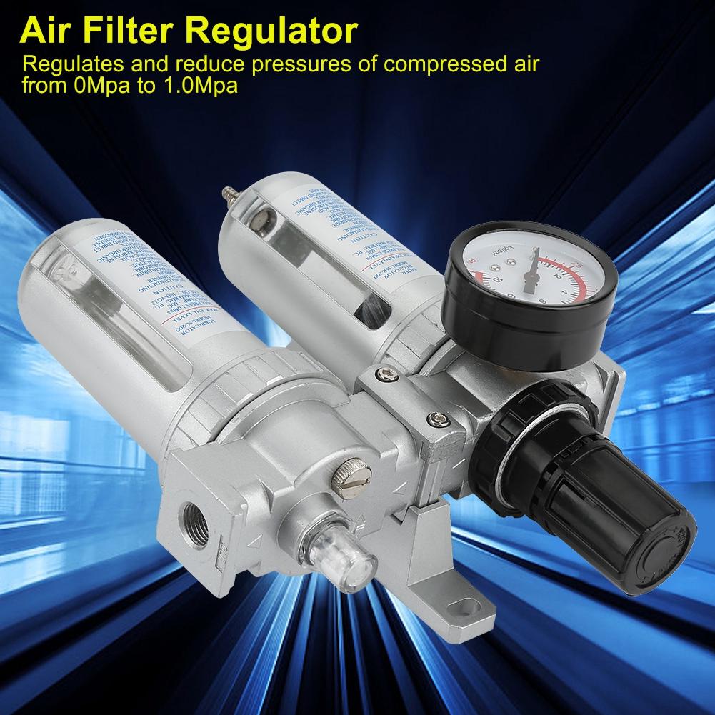 1ks Odlučovač vlhkosti pro vzduchový kompresor Filtr na olej a vodu Regulátor tlaku Maznice Nástroj