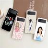 Doctor Nurse Medical Medicine Phone Case For Samsung Galaxy Z Flip 3 4 5 Hard Folding Clear PC For Samsung Z Flip 6 Back Cover