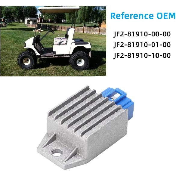 Acouto JF2 81910 10 00 Voltage Regulator Rectifier 6 Pin Rectifier Fit for G8 G9 G14 G16 G20 G21 G22 for Carts 1991-On JF2-81910-00-00