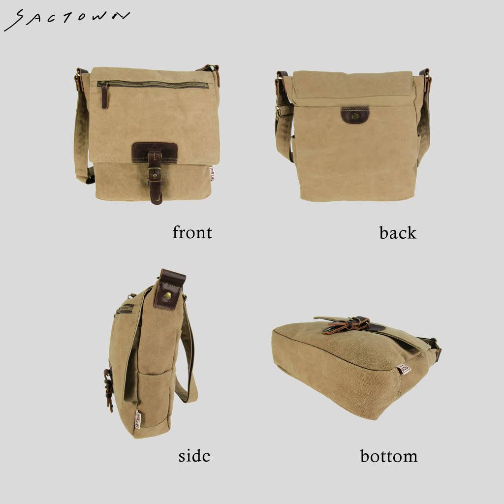 Hanpu Kobo Shoulder Bag Bag Canvas Shoulder Bag Crossbody B5 3X95 Beige [Shoulder Men's Women's Canvas]
