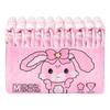 LittleForBig Adult Diaper Pants, Cute Baby Rabbit Design, Disappearing Flower Print, Pink, 10-Count, Medium