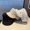 Women Extended Brim Beret Hat Flat Dome Star Decor Adjustable Newsboy Hat Outdoor Solid Color Painter Hat Streetwear