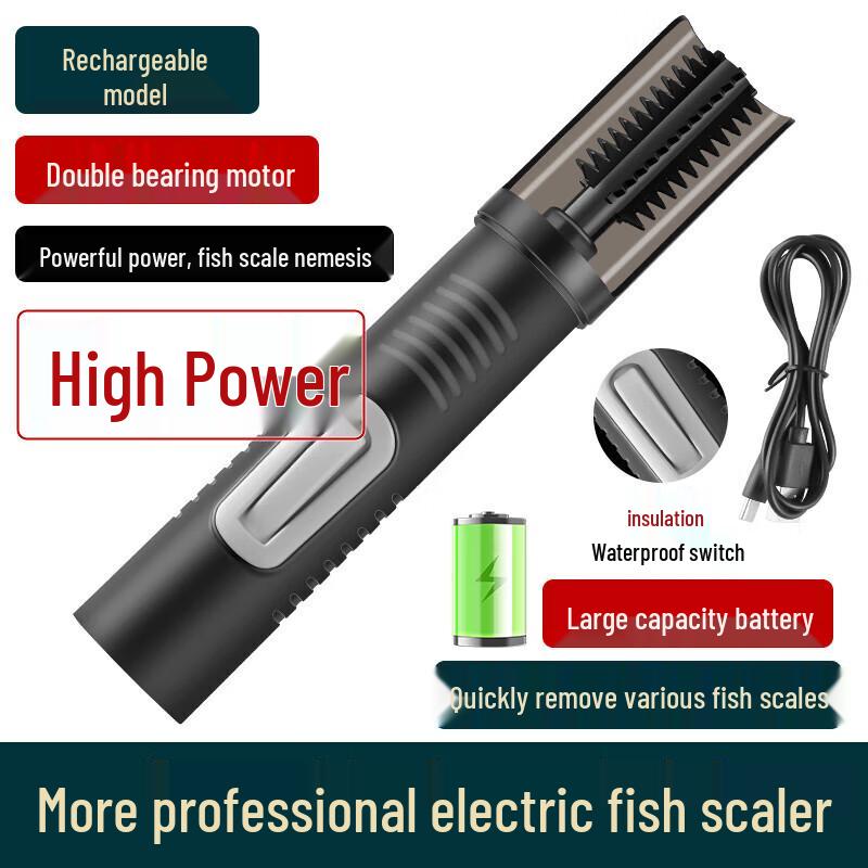 Перезаряжаемый электрический рыбочистка Baijie