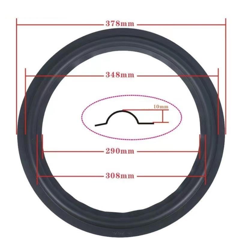Speaker Edge Speaker Rubber Ring Speaker Repair Speaker Surround Rubber Replacement Speaker Repair- DIY
