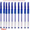 10Pcs Ballpoint Pen Case Multi Colored 0.5mm Ballpoint Case for Back To School or School and Office Supplies Black Red Blue