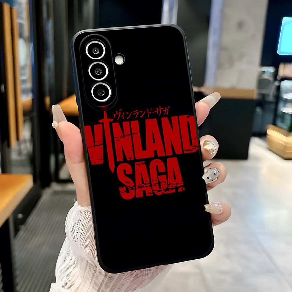 

V-Vinland Saga Manga Phone Case For Samsung A25 A13 A33 5G A54 A36 A35 A56 A52 A14 Shockproof Soft Cover Samsung A21S