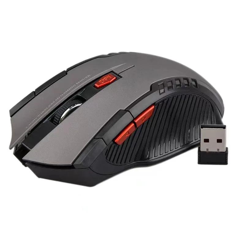 2.4GHz Wireless Optical Game Mouse for PC Laptop Computer USB Receiver Mini Portable Mouse Mice