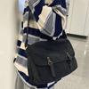 Stor Kapacitet Afslappet Alsidig Studenter Vintage Budtaske Pendler Skulder Crossbody Taske