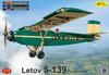 KP Models Letov Sport Aircraft Plastic Model Kit KPM0541 1/72 S-139