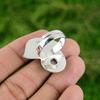 Thanks Giving Day Sale Rainbow Moonstone Stone Statement Ring Jewelry 925 Silver