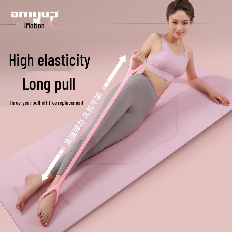 Women's 8-Shaped Resistance Band for Back Training & Yoga - Enhance Flexibility & Strengthen Back Muscles with This Home Fitness Essential.