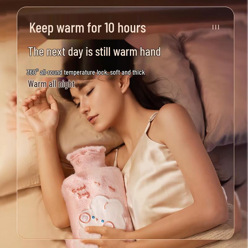 

SOTHING 1000ml Water-Filled Hot Water Bottle