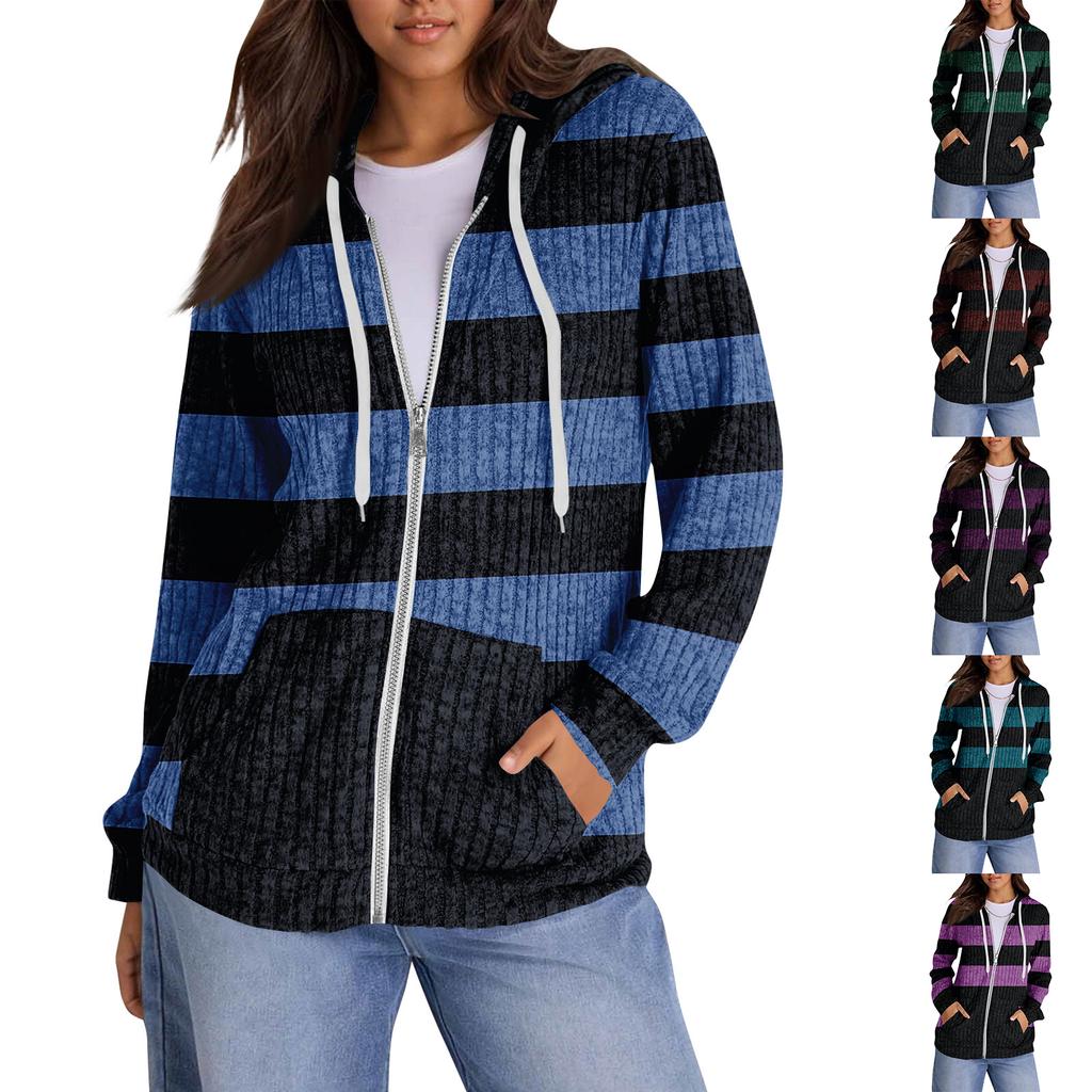 Hoodies For Women Trendy Tops Casual Fall Fashion Long Sleeve Sweatshirt With Pockets Pullover Lightweight